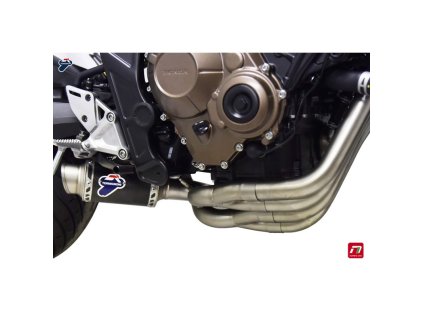 complete exhaust termignoni with silencer round carbon for honda cb cbr 650 r 2018 2020