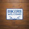 165462 parkovaci cedule bikers welcome