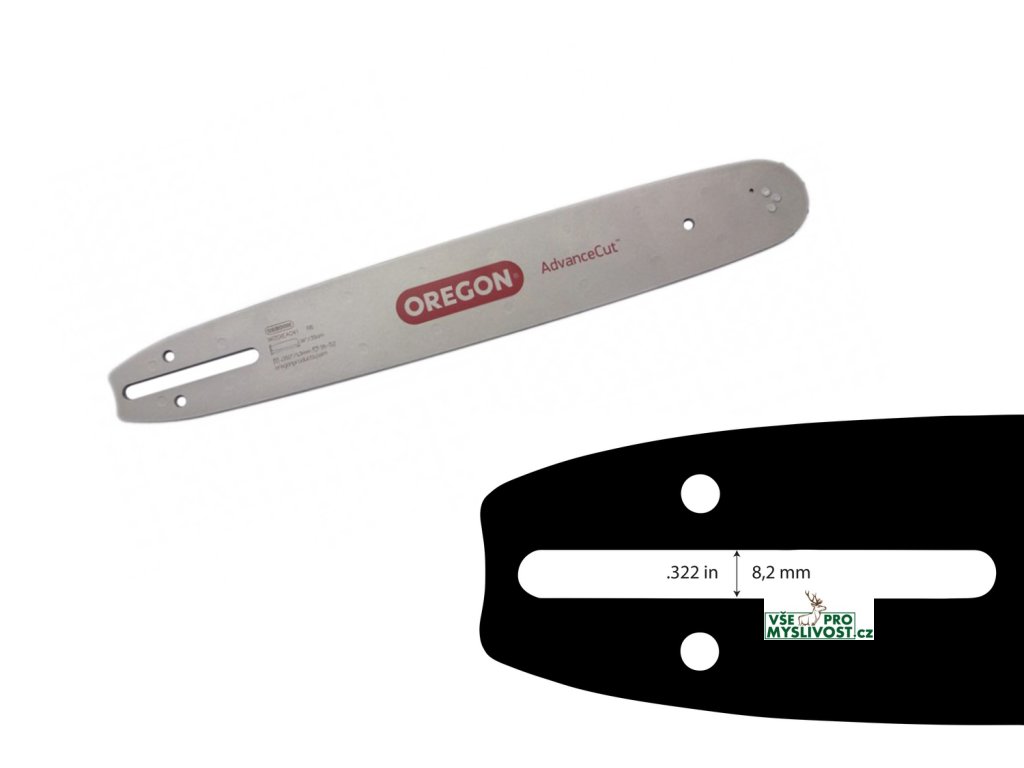 vodici lista oregon advancecut .38lopro 13 mm 16 40 cm 26430