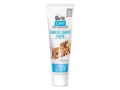 123551 brit care cat paste cheese creme with prebiotics 100g