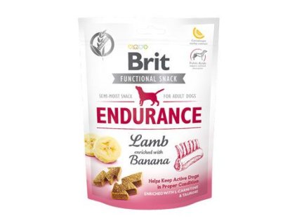 502596 brit care dog functional snack endurance lamb 150g