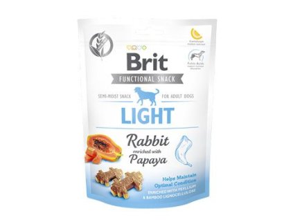 502911 brit care dog functional snack light rabbit 150g