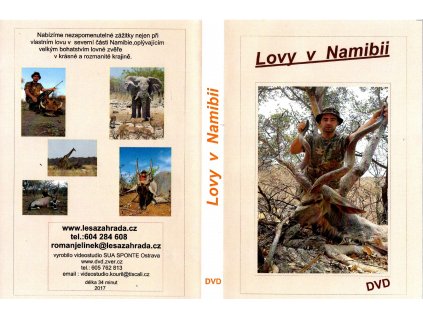 dvd lovy v Namibii