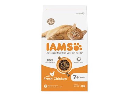 359388 iams cat senior chicken 2kg