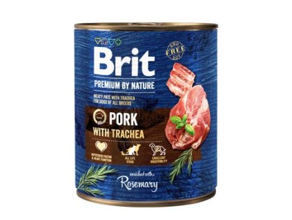 207775 1 brit premium dog by nature konz pork trachea 800g
