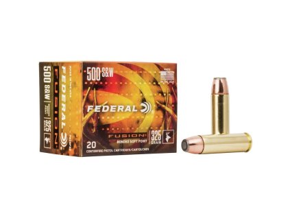 222250 naboj kulovy federal fusion 500 sw 325gr 21 0g fusion sp