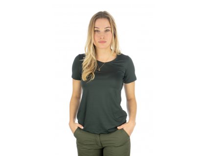 Dámské tričko DrySystem zelené (Velikost 36)