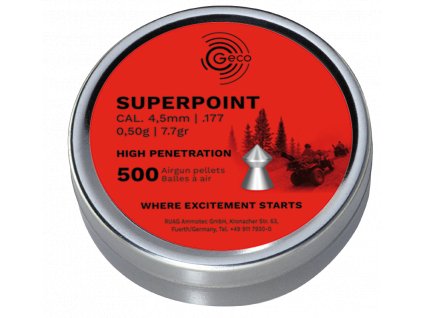 251670 diabolo geco superpoint kal 4 5 mm doza 500 ks