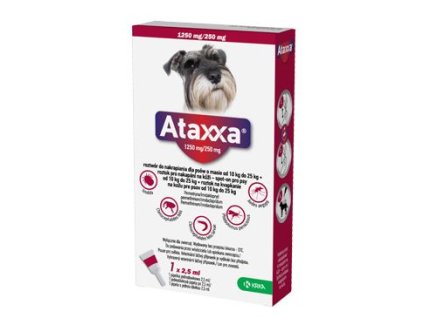 300789 ataxxa spot on dog l 1250mg 250mg 1x2 5ml