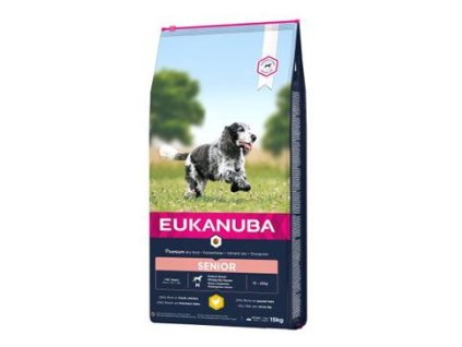 285372 eukanuba dog senior medium 15kg