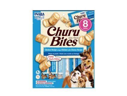 287163 churu dog bites chicken wraps chicken cheese 8x12g