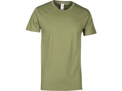Tričko SUNSET army zelené, výztuhy ramen 3XL (Velikost L)