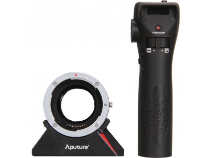 28501 aputure dalkove ovladany dec adapter pro objektivy canon na uchyt mft