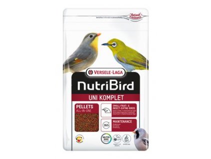 375051 vl nutribird uni komplet pro drobne ptactvo 1kg