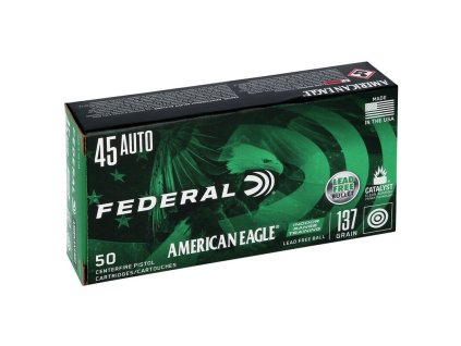 452145 naboj kulovy federal american eagle 45 acp 140gr 9 0g irt