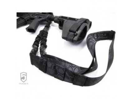 581913 jednobody remen phase 5 bungee sling pro pusky typu msr 15 apod cerny