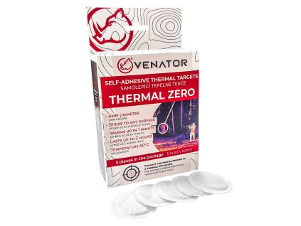 Venator thermal zero nastřelovací termo terče tepelné terče