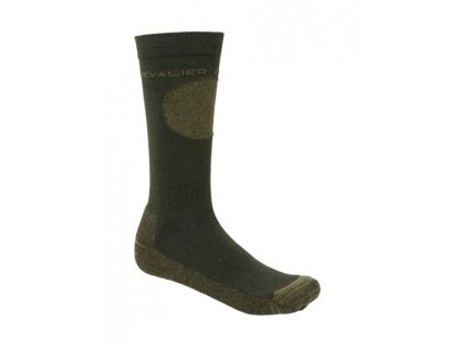 Ponožky Chevalier Boot Wool Socks Dark Green (Velikost 37/39)