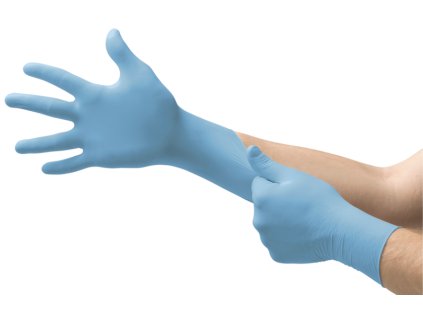 595140 jednorazove nepudrovane rukavice touch tnt blue 92 670 24 cm vel 9