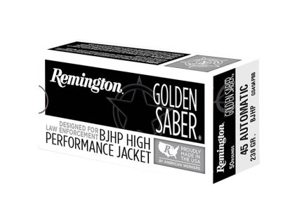 604974 naboj kulovy remington golden sabre 45 acp 230gr 14 9g bjhp
