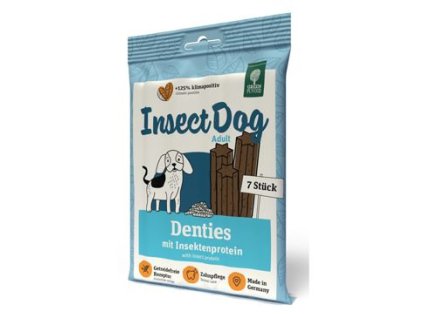 606222 green petfood insectdog denties 180g