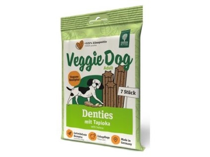 606219 green petfood veggiedog denties 180g