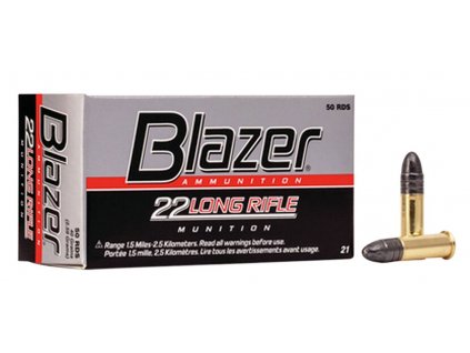 614318 naboj kulovy cci blazer high velocity 22 lr 40gr 2 6g solid