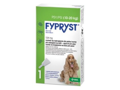 621641 fypryst spot on dog m sol 1x1 34ml 10 20kg