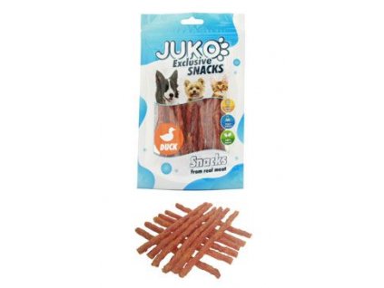 619532 juko excl smarty snack duck sweet potato stick 70g