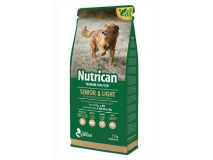 617177 nutrican senior light 15kg