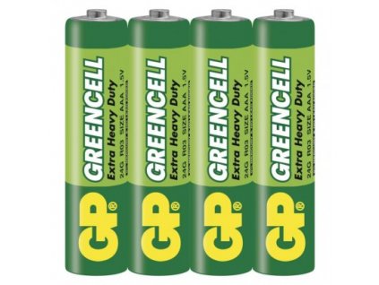 631232 zinkova baterie gp greencell aaa r03