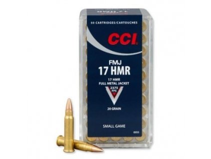 631877 naboj kulovy cci small game 17 hmr 20gr fmj