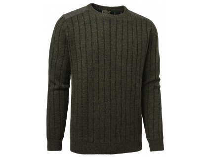 Chevalier Fjord plated wool sweater Green (Velikost L)