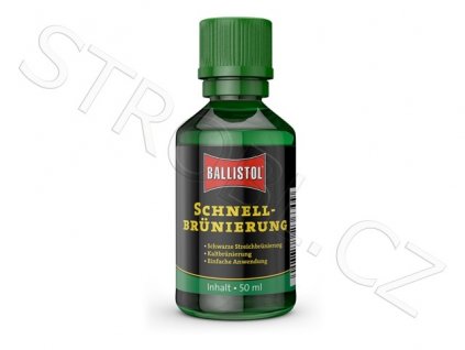 480906 cernidlo na zbrane ballistol klever quickbrowning 50ml