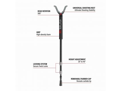 494490 strelecka hul havoc shooting stick monopod