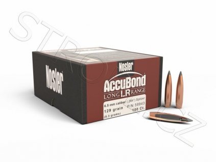 547017 strely nosler ablr 6 5mm dia 264 129grs