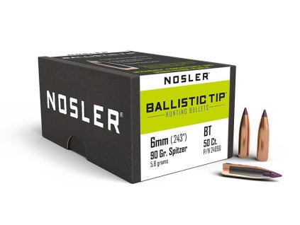 10172 6MM 90GR BALLISTIC TIPR HUNTING BULLET 50CT 139