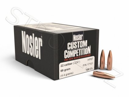 547419 strely nosler custom competition 22 cal dia 224 69grs