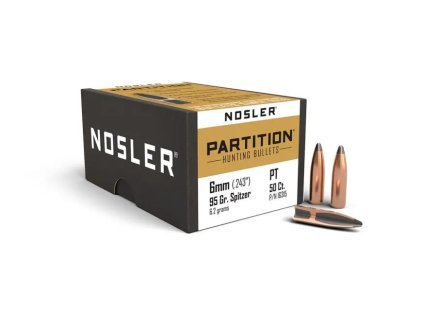 12240 NOSLER STRELY%20NOSLER%20PARTITION%206MM,%20DIA%20.243,%2095GRS