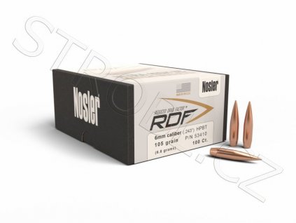 547041 strely nosler rdf 6mm dia 243 105grs