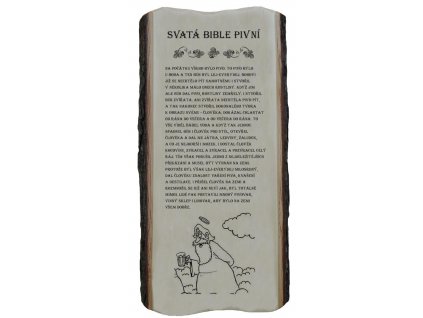 658427 svata bible pivni c 865 na desce s kurou