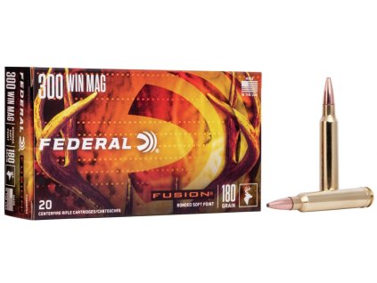 55968 naboj kulovy federal fusion 300 win mag 180gr 11 6g bonded soft point