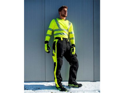 Ardon NEON Zimní kalhoty černo-žluté (Velikost 3XL)