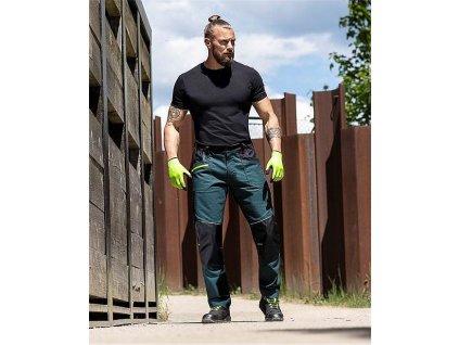 4Xstretch kalhoty zelené (Varianta 4Xstretch kalhoty zelené)