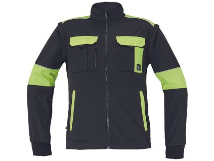 MAX VIVO bunda č/žlutá 58 (Varianta MAX VIVO bunda č/žlutá 58)