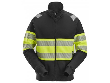 Mikina reflexní se zipem, žlutá 3XL (Varianta Mikina reflexní se zipem, žlutá 3XL)