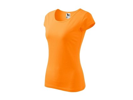 PURE tričko světle šedý melír dámské M (Varianta PURE tričko světle šedý melír dámské M)