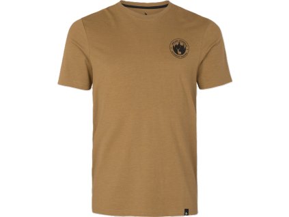 720364 harkila tricko saker antique bronze melange vel 2 xl