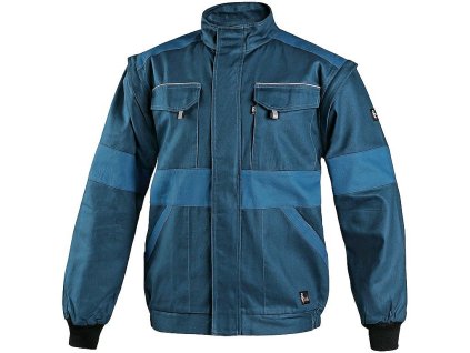 LUXY EDA bunda modro-černá 52 (Varianta LUXY EDA bunda modro-černá 52)