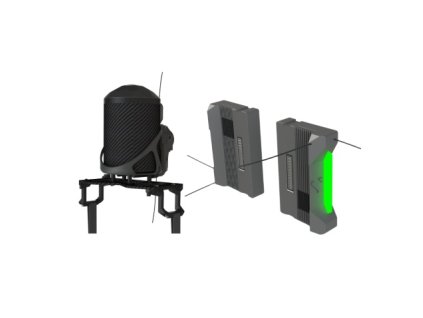 parachute moc m2 with external fts moc 2511 kronos m300 350